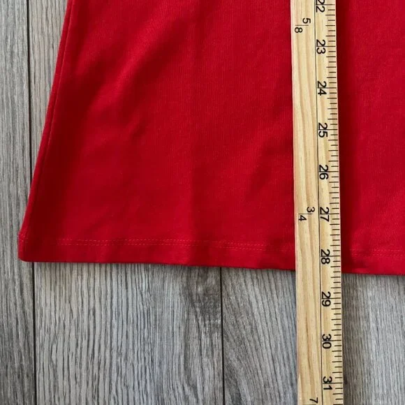 NWT Torrid Foxy One Shoulder Mesh Sleeve Red Top Womens Size 3X Bodycon Bold - Picture 6 of 11